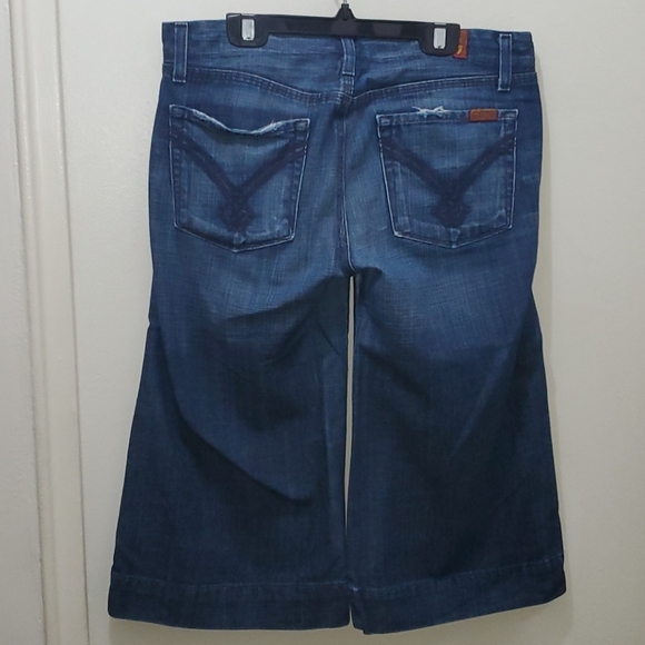 SEVEN FOR ALL MANKIND - WIDE LEG CAPRI - Picture 2 of 12